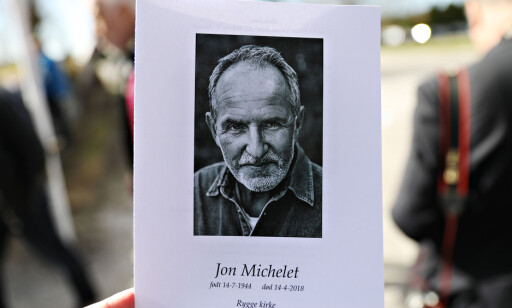 MICHELET: Jon Michelet bisettes i dag, fredag, i Rygge kirke i Østfold. Foto: Christian Roth Christensen MICHELET: Jon Michelet bisettes i dag, fredag, i Rygge kirke i Østfold. Foto: Christian Roth Christensen