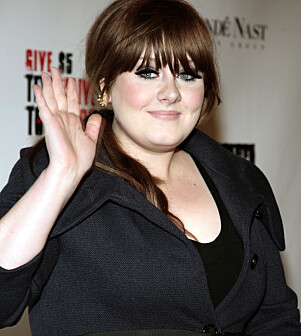 GJENNOMBRUDD: Adele slo for alvor gjennom i 2008. Her er hun avbildet i New York samme år. Foto: AP / Andy Kropa GJENNOMBRUDD: Adele slo for alvor gjennom i 2008. Her er hun avbildet i New York samme år. Foto: AP / Andy Kropa