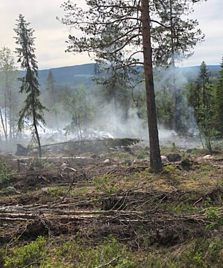 Foto: Brannvesenet, Midt-Hedmark Foto: Brannvesenet, Midt-Hedmark