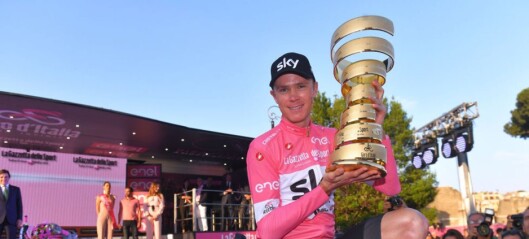 Dopingekspert: - At Froome får beholde Giro-seieren, er langt fra gitt Dopingekspert: - At Froome får beholde Giro-seieren, er langt fra gitt
