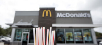 Nå skal McDonald's fjerne plastsugerørene i Norge Nå skal McDonald's fjerne plastsugerørene i Norge
