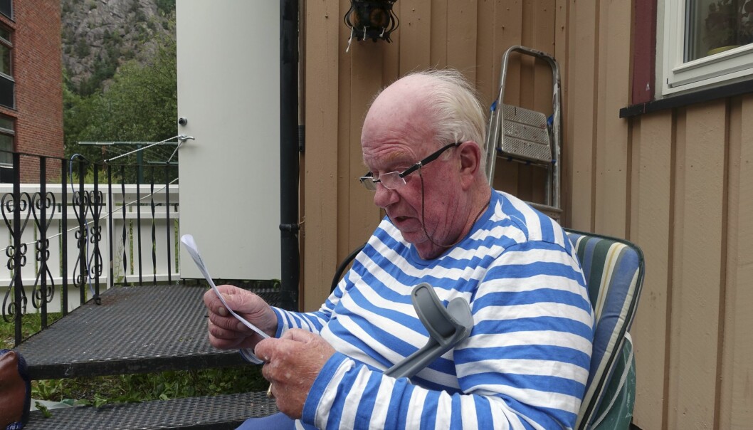 <strong>VANSKELIG:</strong> Rjukan-pensjonisten har verken data, pass eller førerkort. Foto: Privat <strong>VANSKELIG:</strong> Rjukan-pensjonisten har verken data, pass eller førerkort. Foto: Privat