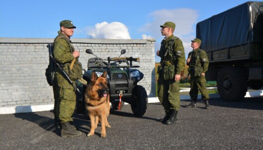 <strong>FSB:</strong> FSB-grensevakter i Murmansk. Foto: Thomas Nilsen / Barents Observer <strong>FSB:</strong> FSB-grensevakter i Murmansk. Foto: Thomas Nilsen / Barents Observer