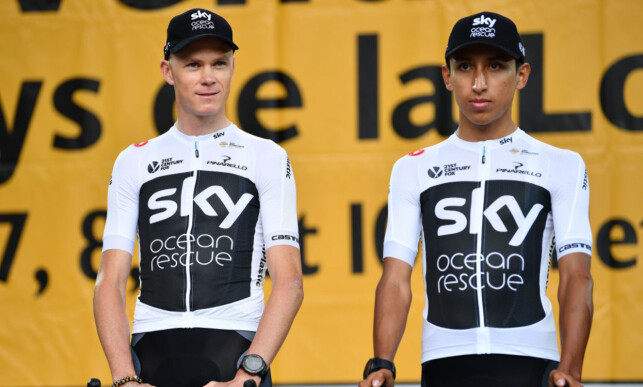 MASTER AND APPRENTICE: Stortalentet Egan Bernal kan bli en av Froomes viktigste hjelpere og muligens også hans arvtaker i fremtiden. FOTO: Justin Setterfield/Getty Images MASTER AND APPRENTICE: Stortalentet Egan Bernal kan bli en av Froomes viktigste hjelpere og muligens også hans arvtaker i fremtiden. FOTO: Justin Setterfield/Getty Images