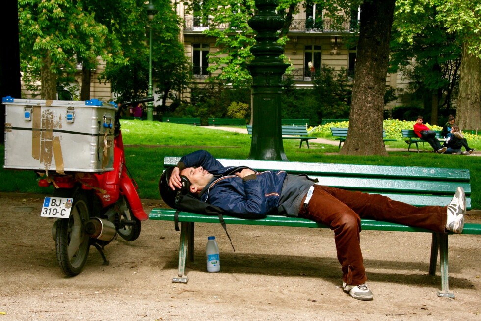 HVILEPULS: 16 millioner turister årlig, gjør Paris til en av verdens tre mest besøkte byer. Likevel finnes det byrom for hvile. HVILEPULS: 16 millioner turister årlig, gjør Paris til en av verdens tre mest besøkte byer. Likevel finnes det byrom for hvile.