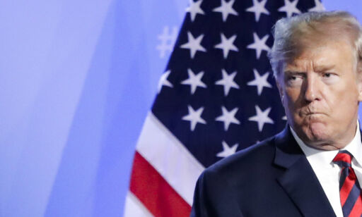 image: NATO trumfer Trumps alenegang