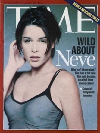 <strong>STJERNESKUDD:</strong> Neve Campbell hadde blant æren av å pryde forsiden av Time. Foto: Faksimile fra Time <strong>STJERNESKUDD:</strong> Neve Campbell hadde blant æren av å pryde forsiden av Time. Foto: Faksimile fra Time