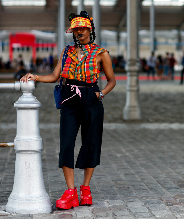 Streetstyle fra Afropunk-festivalen i Paris. Foto: NTB Scanpix Streetstyle fra Afropunk-festivalen i Paris. Foto: NTB Scanpix