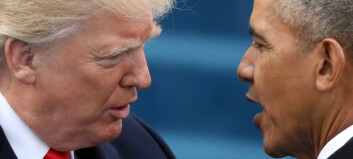 Erkerivalene Trump og Obama møtes til «presidentkamp» Erkerivalene Trump og Obama møtes til «presidentkamp»
