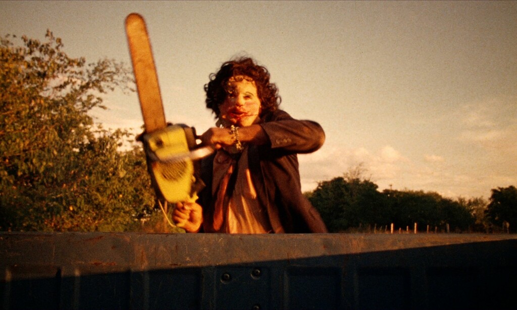 PSYKOPAT: Gunnar Hansen som Leatherface. Foto: Vortex PSYKOPAT: Gunnar Hansen som Leatherface. Foto: Vortex