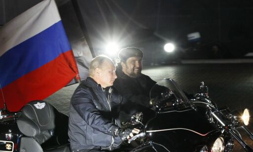 image: MC-klubb tilknyttet Putin holdt militærøvelse i tidligere grisefarm: Nå slår Slovakia alarm