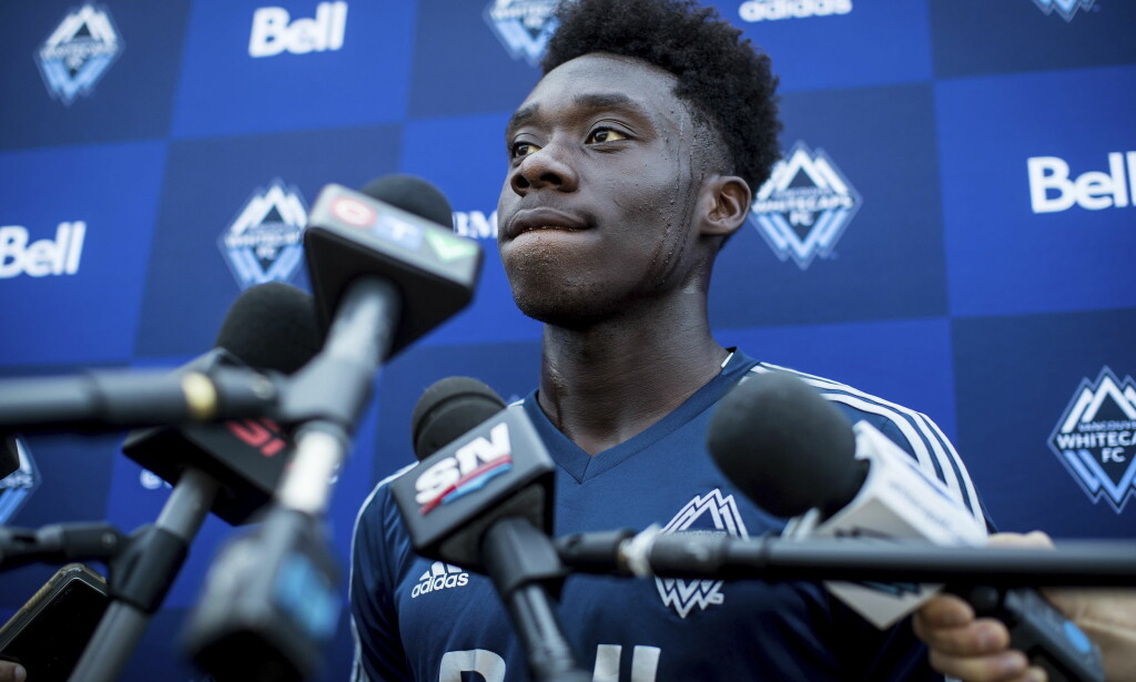 FÅR STOR OPPMERKSOMHET: Alphonso Davies' overgang til Bayern München vekker oppsikt. Foto: Darryl Dyck/The Canadian Press via AP/NTB Scanpix FÅR STOR OPPMERKSOMHET: Alphonso Davies' overgang til Bayern München vekker oppsikt. Foto: Darryl Dyck/The Canadian Press via AP/NTB Scanpix