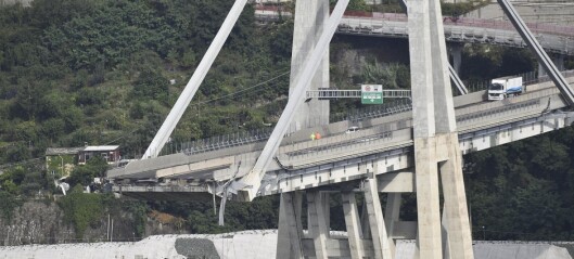 Oljefondet deleier i selskapet til styrtet Genova-bru Oljefondet deleier i selskapet til styrtet Genova-bru