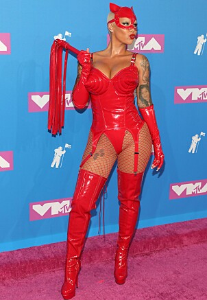 <strong>VMA 2018:</strong> Amber Rose. Foto: NTB Scanpix <strong>VMA 2018:</strong> Amber Rose. Foto: NTB Scanpix