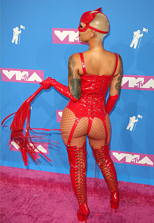<strong>VMA 2018:</strong> Amber Rose. Foto: NTB Scanpix <strong>VMA 2018:</strong> Amber Rose. Foto: NTB Scanpix