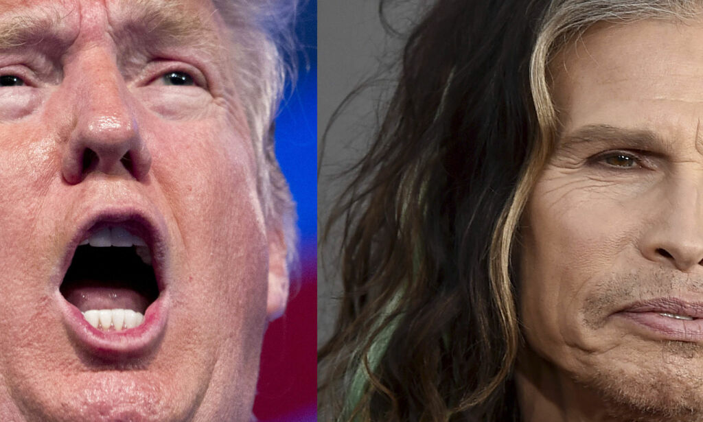 image: Beordrer Trump til å slutte å spille Aerosmith-låter
