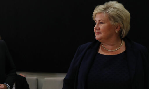 image: Erna Solberg: - Jeg var upresis