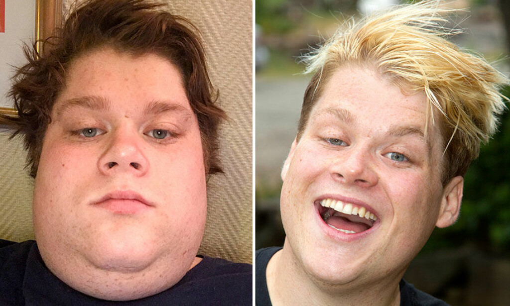 FIKK
SJOKK: Kim
Tommy var bare
24 år gammel da
han oppdaget
at han veide 175
kilo. Etter vektnedgangen har han fått et et nytt og lettere liv. Foto: Privat og Svend Aage Madsen FIKK
SJOKK: Kim
Tommy var bare
24 år gammel da
han oppdaget
at han veide 175
kilo. Etter vektnedgangen har han fått et et nytt og lettere liv. Foto: Privat og Svend Aage Madsen