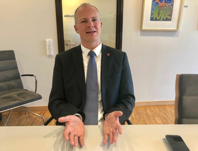 KJIPT: - Både Siv og jeg synes dette er kjipt, men Siv er opptatt av at familien har det bra, sier Ketil Solvik-Olsen. Foto: Gunnar Ringheim / Dagbladet KJIPT: - Både Siv og jeg synes dette er kjipt, men Siv er opptatt av at familien har det bra, sier Ketil Solvik-Olsen. Foto: Gunnar Ringheim / Dagbladet