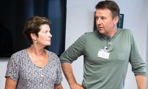 FORHANDLINGER: Ann Merete Furuberg i Norsk Bonde- og Småbrukarlag (t.v.) og Lars Petter Bartnes i Norges Bondelag. Foto: Audun Braastad / NTB scanpix FORHANDLINGER: Ann Merete Furuberg i Norsk Bonde- og Småbrukarlag (t.v.) og Lars Petter Bartnes i Norges Bondelag. Foto: Audun Braastad / NTB scanpix