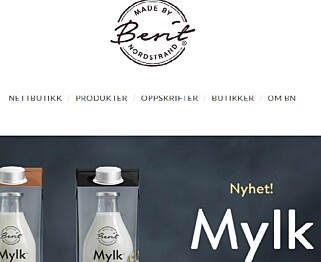 STRIDENS KJERNE: Er firmanavnet "Made by Berit Nordstrand" øverst på siden til nettbutikken en ulovlig helsepåstand? Ja, mener Mattilsynet. STRIDENS KJERNE: Er firmanavnet "Made by Berit Nordstrand" øverst på siden til nettbutikken en ulovlig helsepåstand? Ja, mener Mattilsynet.