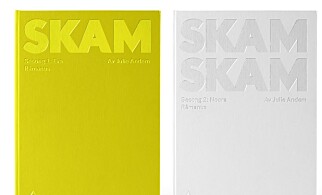 BOKA: Her er omslagene til de to første «Skam»-bøkene, som er designet av Snøhetta. Foto: Armada Forlag BOKA: Her er omslagene til de to første «Skam»-bøkene, som er designet av Snøhetta. Foto: Armada Forlag