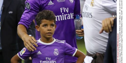 image: Cristiano Jr (8) har scoret flere mål for Juventus enn pappa