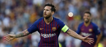 Messi-show da Barca lekte seg - Spurs drømmestart knust av Inter på overtid Messi-show da Barca lekte seg - Spurs drømmestart knust av Inter på overtid
