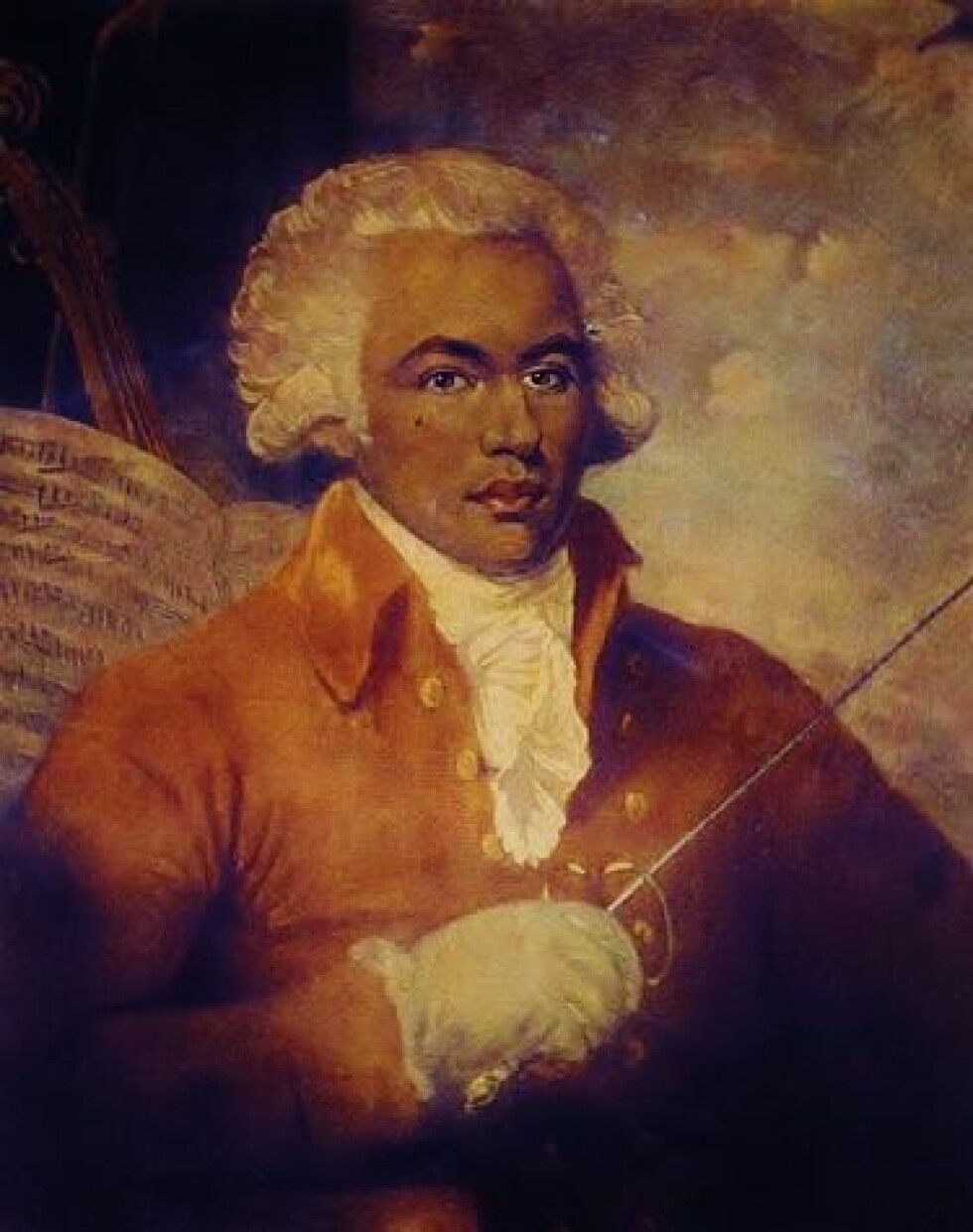 MYE MER: Joseph Bologne var så mye mer enn Mozart. Han kjempet mot slaveriet, skapte en barnemusikal og ledet fra 1792, under den franske revolusjon, det første regimentet (St. Georges-legionen) i Europa bestående av fargede. Foto: NTB Scanpix MYE MER: Joseph Bologne var så mye mer enn Mozart. Han kjempet mot slaveriet, skapte en barnemusikal og ledet fra 1792, under den franske revolusjon, det første regimentet (St. Georges-legionen) i Europa bestående av fargede. Foto: NTB Scanpix