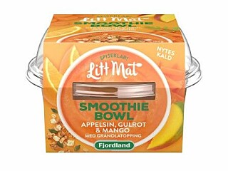 SMOOTHIEBOWL: Sunnere mellommåltider som smoothie bowl og havregrøt fra Fjordland fanget kostoholdsveilederens interesse. SMOOTHIEBOWL: Sunnere mellommåltider som smoothie bowl og havregrøt fra Fjordland fanget kostoholdsveilederens interesse.