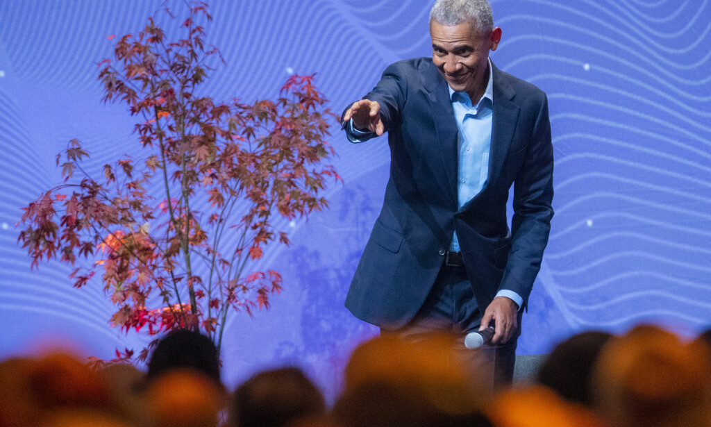 I NORGE: Barack Obama. Foto: Håkon Mosvold Larsen / NTB scanpix I NORGE: Barack Obama. Foto: Håkon Mosvold Larsen / NTB scanpix