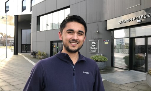 SELEKTIV HISTORIEFORTELLING: Jonas Andersen Sayed i Rogaland KrFU. Foto: Privat SELEKTIV HISTORIEFORTELLING: Jonas Andersen Sayed i Rogaland KrFU. Foto: Privat