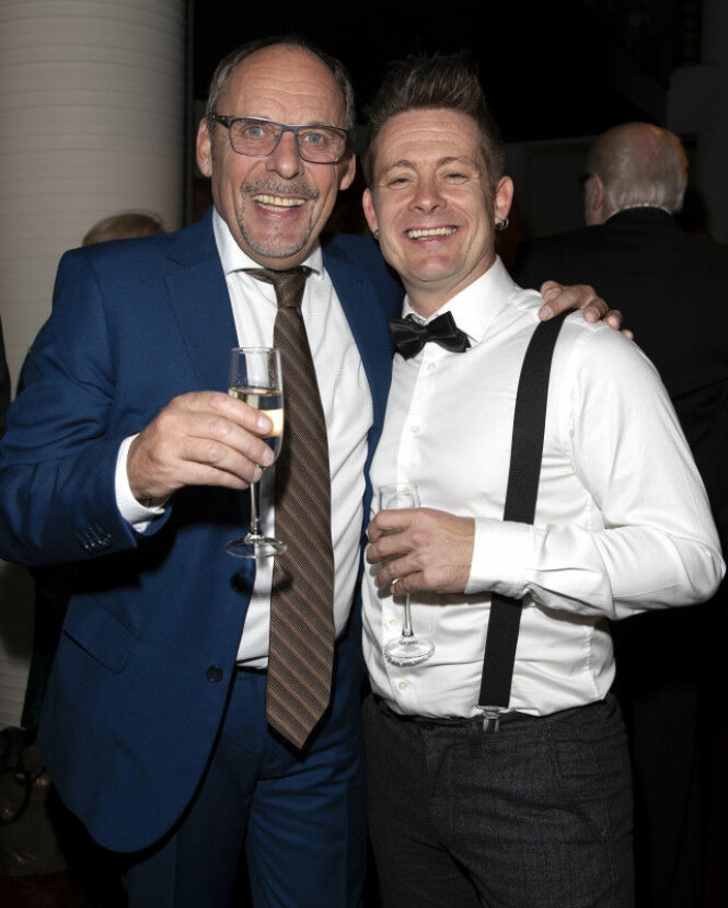 UTE PÅ LIVET: Forrige helg var Rune Rudberg og Lars Erik Blokkus på Se og Hørs 40-årsjubileum sammen. Rudberg snakket mer enn gjerne om sitt innholdsrike liv med både pressen og andre norske kjendiser. Foto: Andreas Fadum / Se og Hør UTE PÅ LIVET: Forrige helg var Rune Rudberg og Lars Erik Blokkus på Se og Hørs 40-årsjubileum sammen. Rudberg snakket mer enn gjerne om sitt innholdsrike liv med både pressen og andre norske kjendiser. Foto: Andreas Fadum / Se og Hør