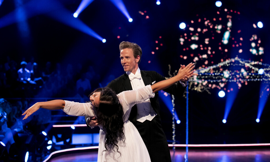 KLARE: Jan Gunnar Solli og dansepartneren Rikke Lund for noen helger siden på parketten i «Skal vi danse». Foto: TV 2 KLARE: Jan Gunnar Solli og dansepartneren Rikke Lund for noen helger siden på parketten i «Skal vi danse». Foto: TV 2