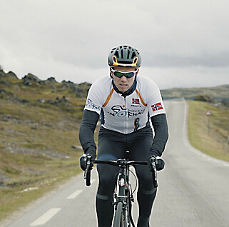 FINNMARK-FRELST: Thor Hushovd på vei til Hammerfest. Foto: Arctic Race of Norway FINNMARK-FRELST: Thor Hushovd på vei til Hammerfest. Foto: Arctic Race of Norway