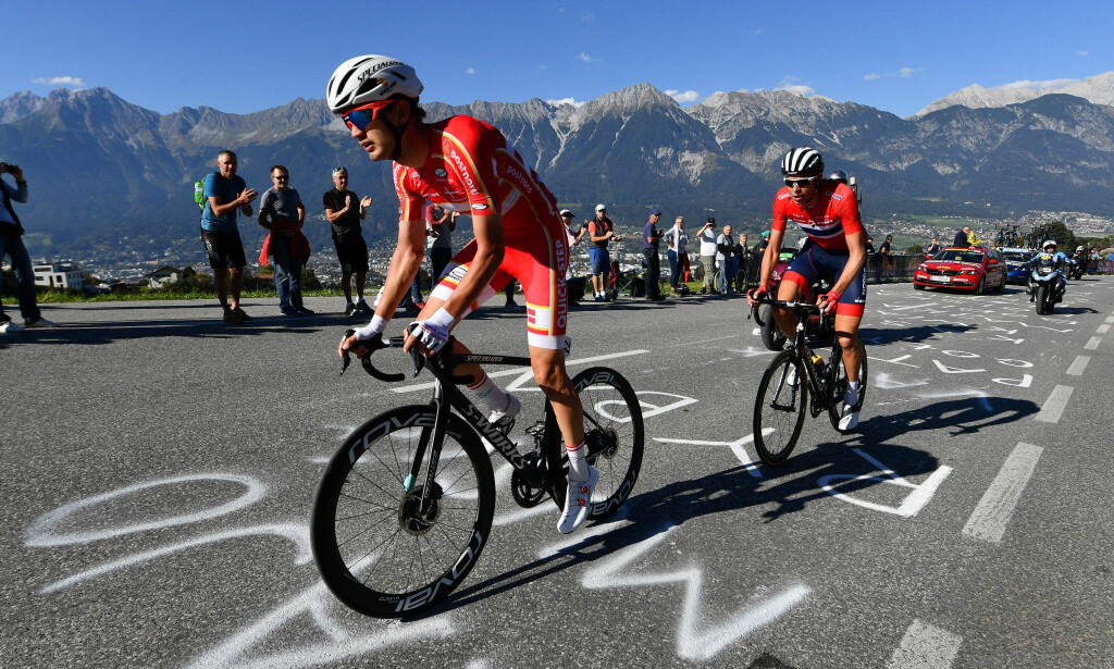 GODT DRIV: Kasper Asgreen og Vegard Stake Laengen jobbet godt sammen. Foto: Justin Setterfield/Getty Images. GODT DRIV: Kasper Asgreen og Vegard Stake Laengen jobbet godt sammen. Foto: Justin Setterfield/Getty Images.