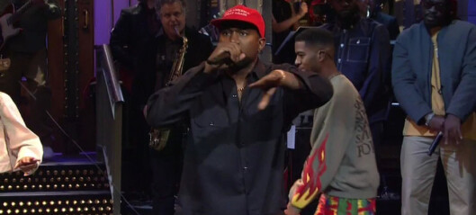 Kjendiser raser etter Kanyes Trump-tale. Fjernet fra sendingen Kjendiser raser etter Kanyes Trump-tale. Fjernet fra sendingen