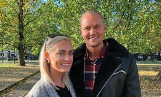 VINNERE: Andrea og Morten vant både hverandres hjerter og 500 000 kroner. Foto: Helén Skogstad / Se og Hør VINNERE: Andrea og Morten vant både hverandres hjerter og 500 000 kroner. Foto: Helén Skogstad / Se og Hør