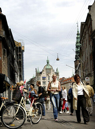 HEKTISK: Det er alltid folksomt på Strøget. Foto: VisitCopenhagen HEKTISK: Det er alltid folksomt på Strøget. Foto: VisitCopenhagen