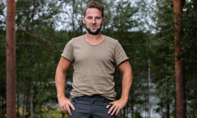 PRAGMATISK: Thomas Einarson Fjelde sier han har god erfaring med både dyr og bygging, men har planer om å holde det skjult fra de andre deltakerne. Foto: Alex Iversen / TV 2 PRAGMATISK: Thomas Einarson Fjelde sier han har god erfaring med både dyr og bygging, men har planer om å holde det skjult fra de andre deltakerne. Foto: Alex Iversen / TV 2