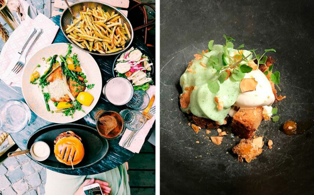 LUNSJ OG MIDDAG: Österlånggatan 17 og Punk Royale. Foto: Instagram / @osterlanggatan17 og @punkroyale.cafe LUNSJ OG MIDDAG: Österlånggatan 17 og Punk Royale. Foto: Instagram / @osterlanggatan17 og @punkroyale.cafe