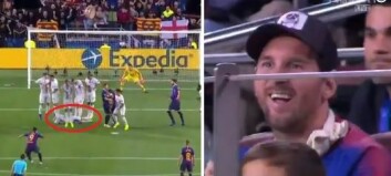 Den frekke manøveren som selv Messi måtte flire av Den frekke manøveren som selv Messi måtte flire av