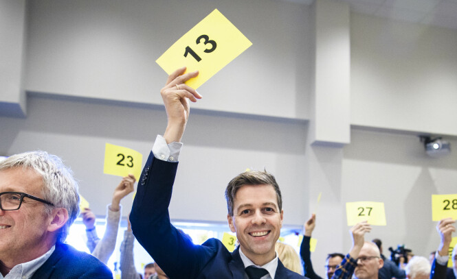 Hareide har to grunner til å juble etter skjebnedagen Hareide har to grunner til å juble etter skjebnedagen