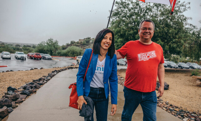 KANDIDAT: Anita Malik håper på å bli kongressrepresentant for Demokratene fra Arizona. KANDIDAT: Anita Malik håper på å bli kongressrepresentant for Demokratene fra Arizona.