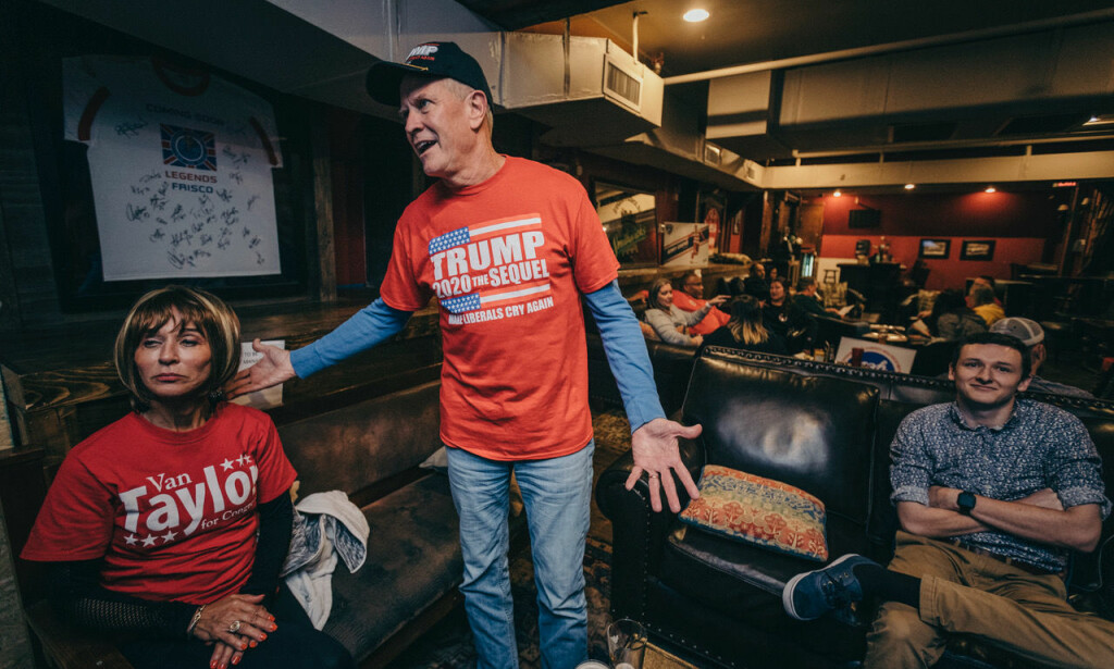 VEKKET AV TRUMP: Dianna Biscan og David Kemp sier de opplevde en politisk oppvåkning med USAs president, Donald Trump. VEKKET AV TRUMP: Dianna Biscan og David Kemp sier de opplevde en politisk oppvåkning med USAs president, Donald Trump.
