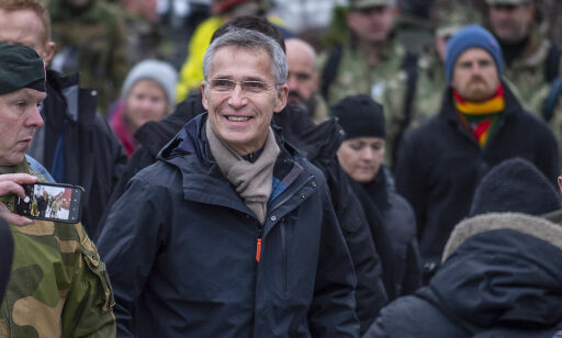 image: Jens Stoltenberg svarer på kritikken mot NATO-øvelsen