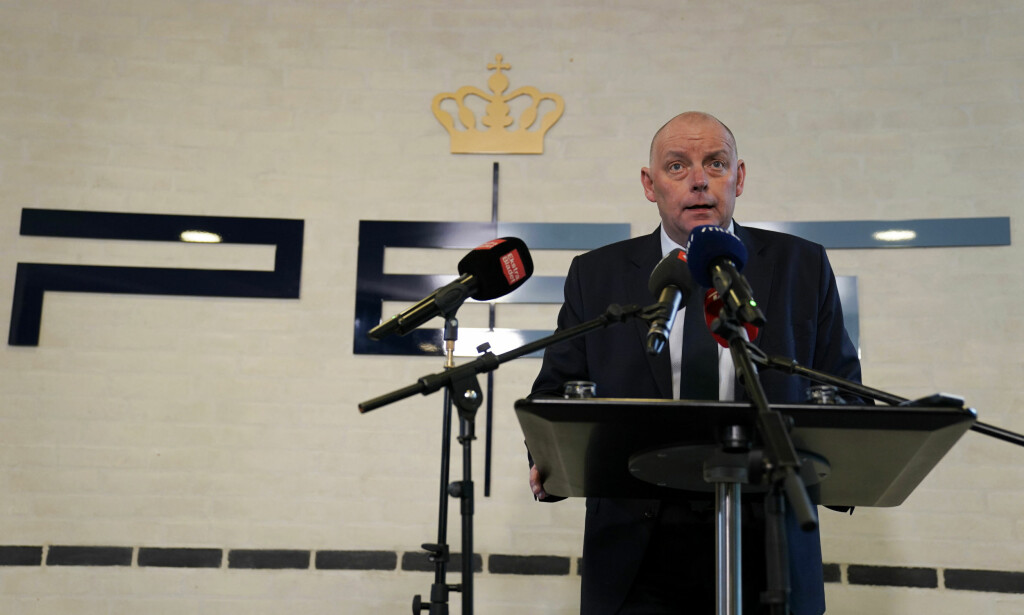 PRESSEKONFERANSE: Finn Borch Andersen, sjef for PET, holder pressekonferanse i København tirsdag den 30. oktober 2018. En norsk-iraner er pågrepet for å ha drevet etterretning for Iran. Foto: Martin Sylvest/Ritzau Scanpix / NTB scanpix PRESSEKONFERANSE: Finn Borch Andersen, sjef for PET, holder pressekonferanse i København tirsdag den 30. oktober 2018. En norsk-iraner er pågrepet for å ha drevet etterretning for Iran. Foto: Martin Sylvest/Ritzau Scanpix / NTB scanpix