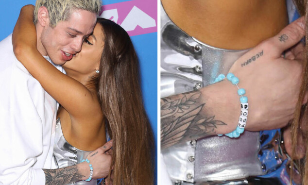 <strong>VARME FØLELSER:</strong> Pete Davidson og Ariana Grande skjulte ikke sine følelser for hverandre da de dukket opp på MTV Video Music Awards i august. Foto: NTB scanpix <strong>VARME FØLELSER:</strong> Pete Davidson og Ariana Grande skjulte ikke sine følelser for hverandre da de dukket opp på MTV Video Music Awards i august. Foto: NTB scanpix