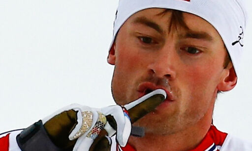 image: Halfvarsson med forfatterstikk til Northug