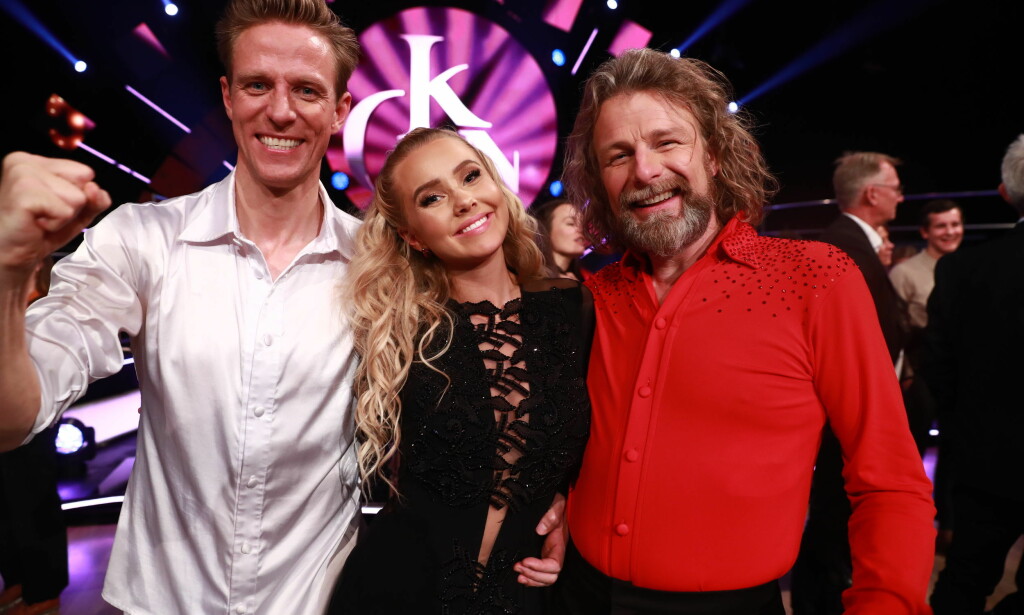 SEMIFINALISTER: Martine Lunde, Jan Gunnar Solli og Einar Nilsson er klare for lørdagens semifinale i «Skal vi danse». Foto: Thomas Reisæter/ TV 2 SEMIFINALISTER: Martine Lunde, Jan Gunnar Solli og Einar Nilsson er klare for lørdagens semifinale i «Skal vi danse». Foto: Thomas Reisæter/ TV 2